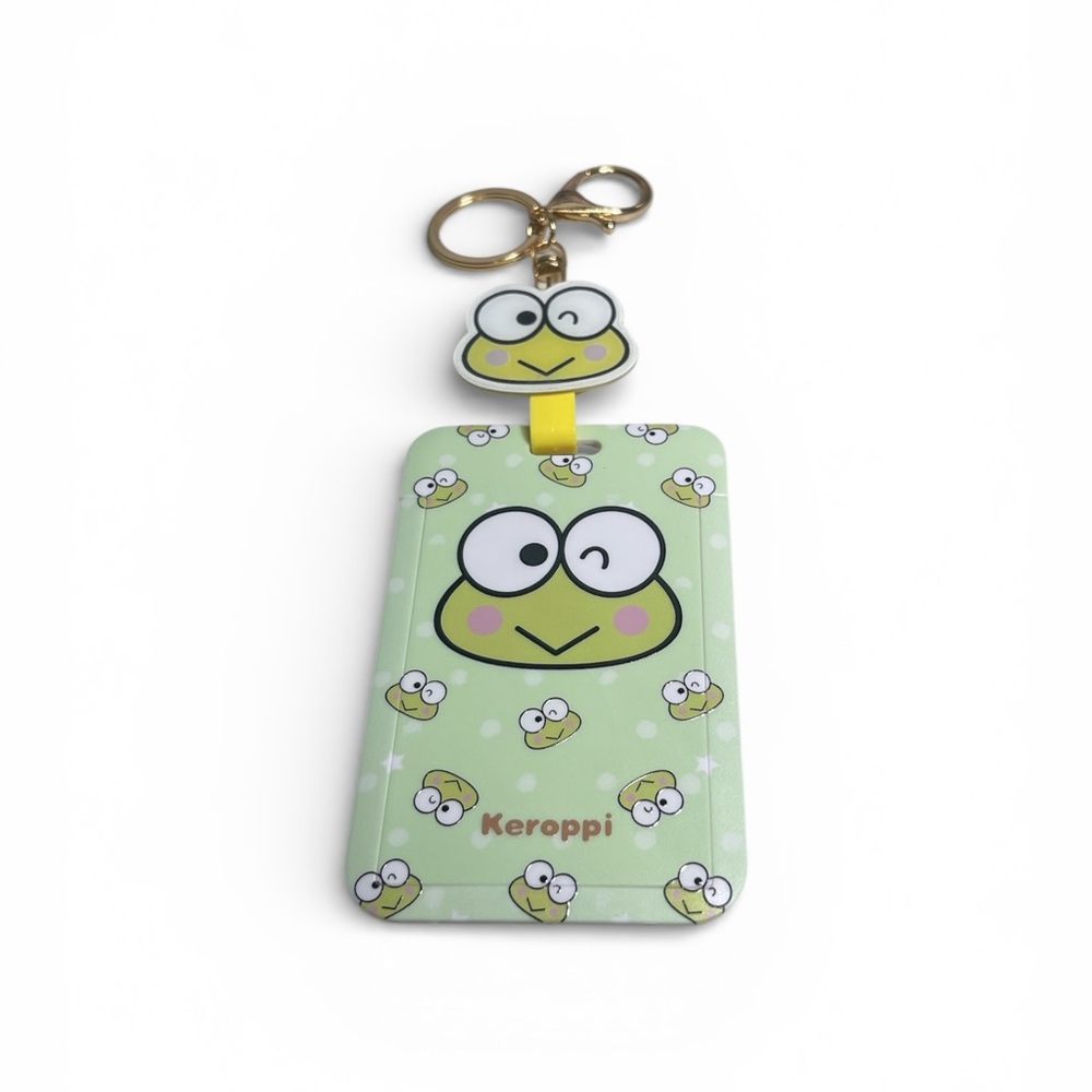 Keropi Retractable Card Holder with Keychain